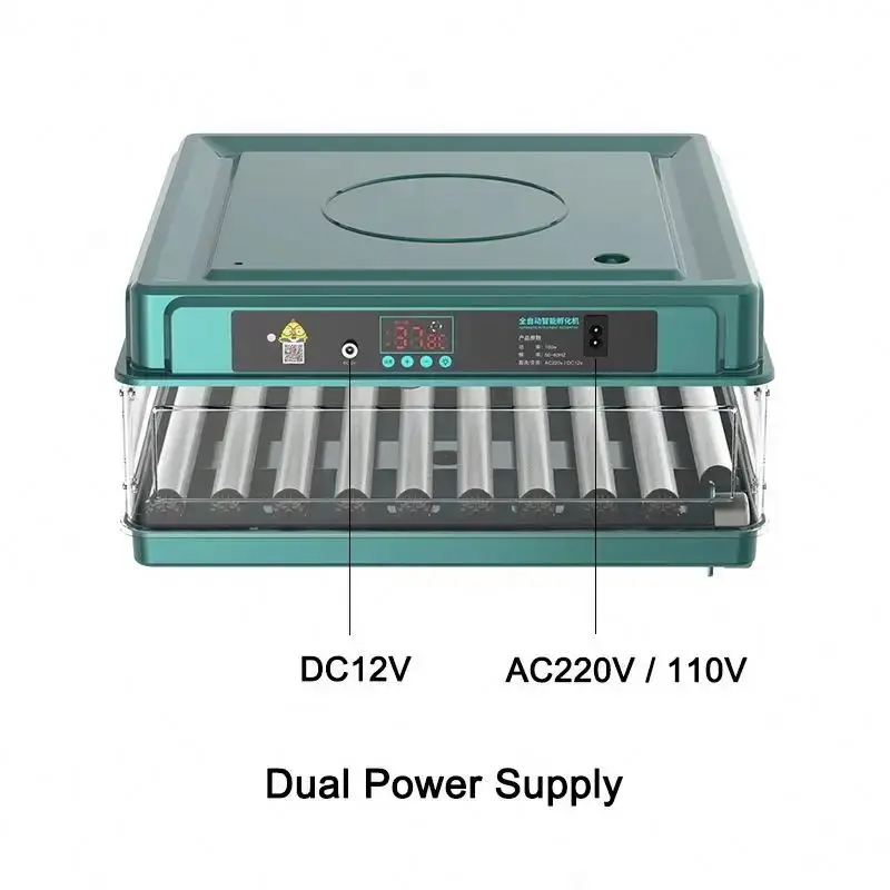Automatic Temperature  Egg Incubator Factory Best Price 15/30/48/70/130 Pcs Mini Automatic  Water SupplyChicken Egg Incubator