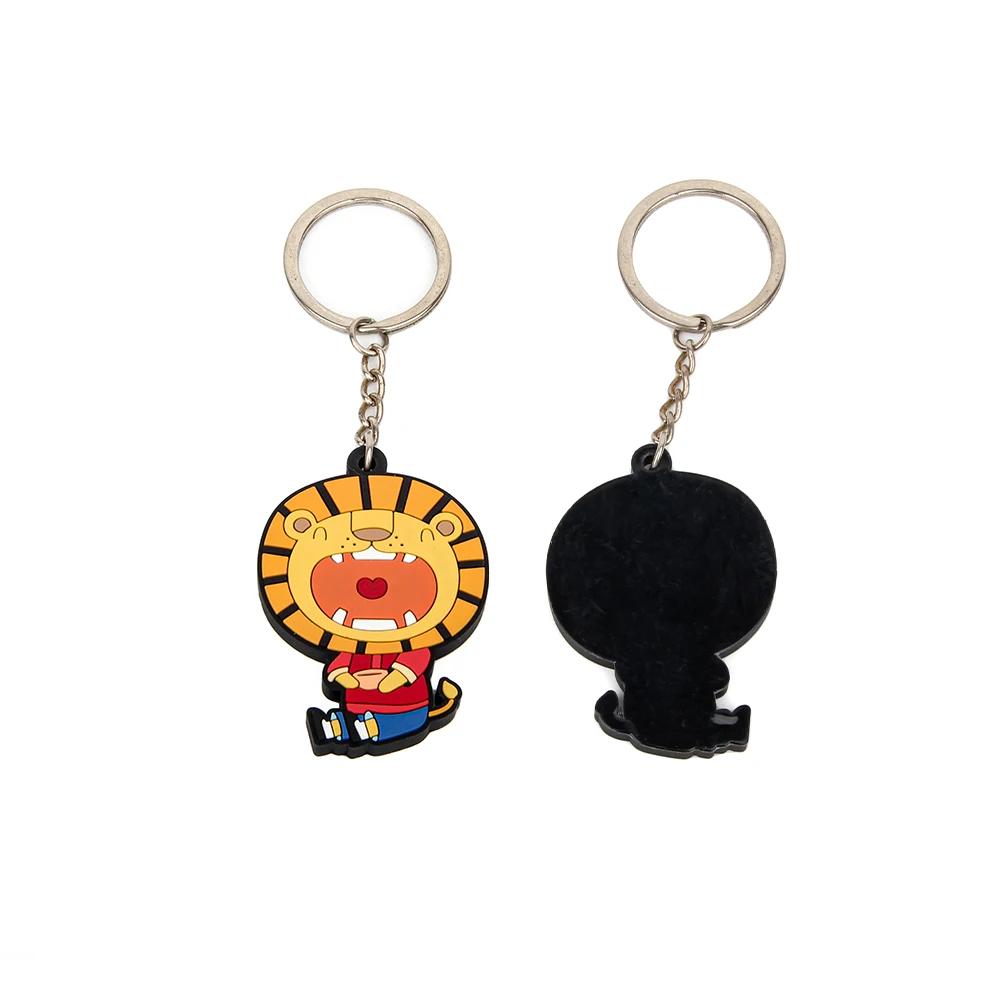 "Wholesale Hot Sale Smile Face Paris Souvenir Alloy 5Cm Keychain Color Eiffel Tower Model Pistol Metal Keychain "