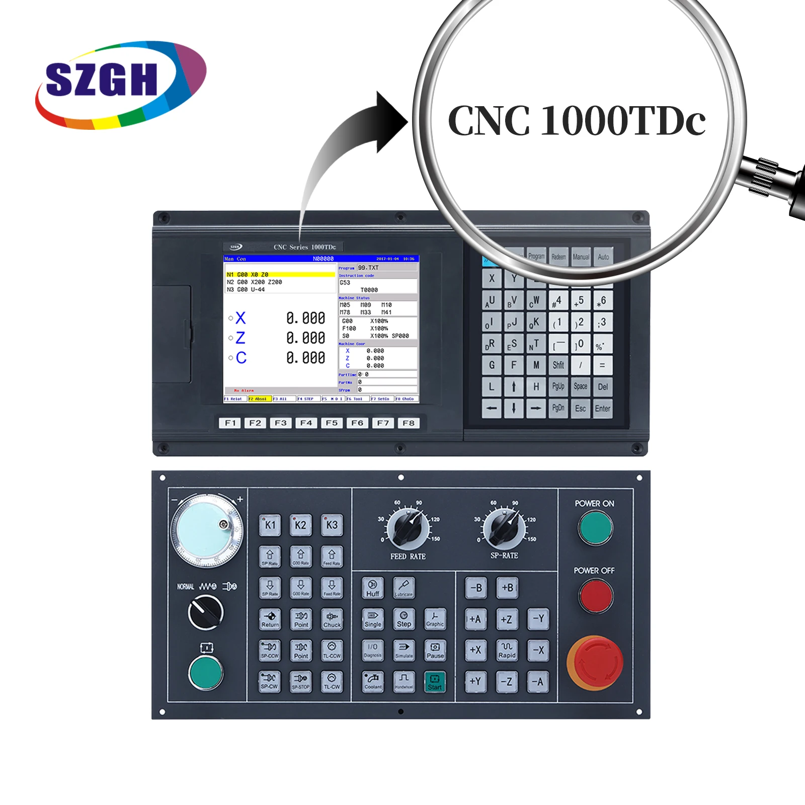Inexpensive SZGH  Customization  USB CNC Controller Laser Mach3 Control Machine 4 Axis Linear Motion CNC Controller