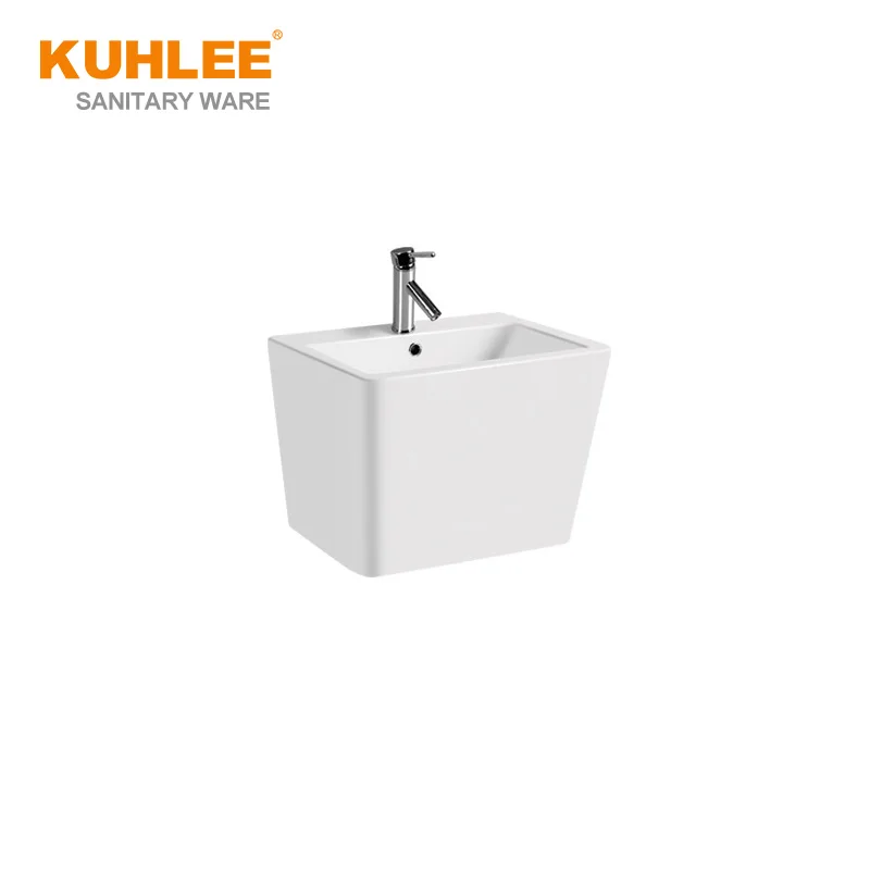 Square Style Basin Ceramic Bathroom Sinks Sanitary Ware Hand WC Porcelain Wash Basin Washbasin