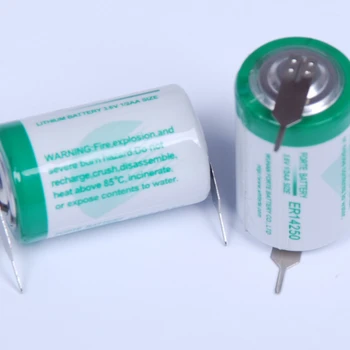 ER14250 1/2AA 3.6V Lithium Battery for Meter