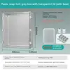 Tapa transparente de 600X500X220MM