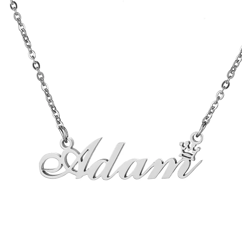 Custom Jewelry Necklace Bracelet Stainless Steel Personalized Name