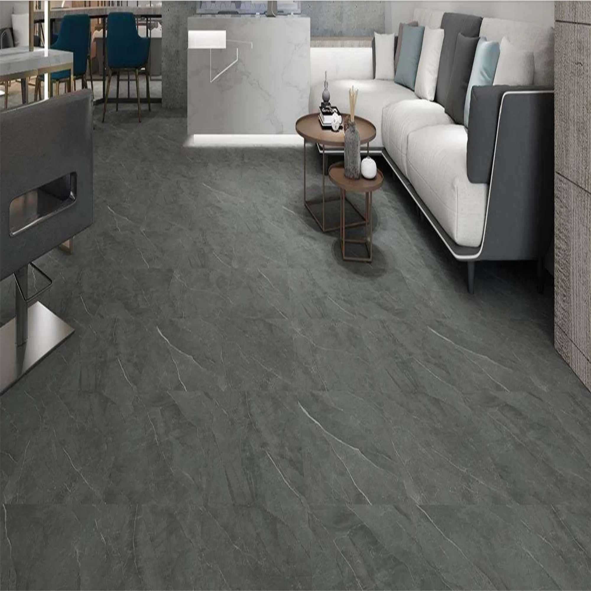 Wholesale SPC LVT Clock Vinyl Plank Flooring Dry Back Flooring with Good Waterproof and Fireproof