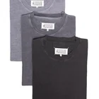 Finch garment summer plain vintage washed tee shirts black loose fit crewneck short sleeve acid washed t-shirt