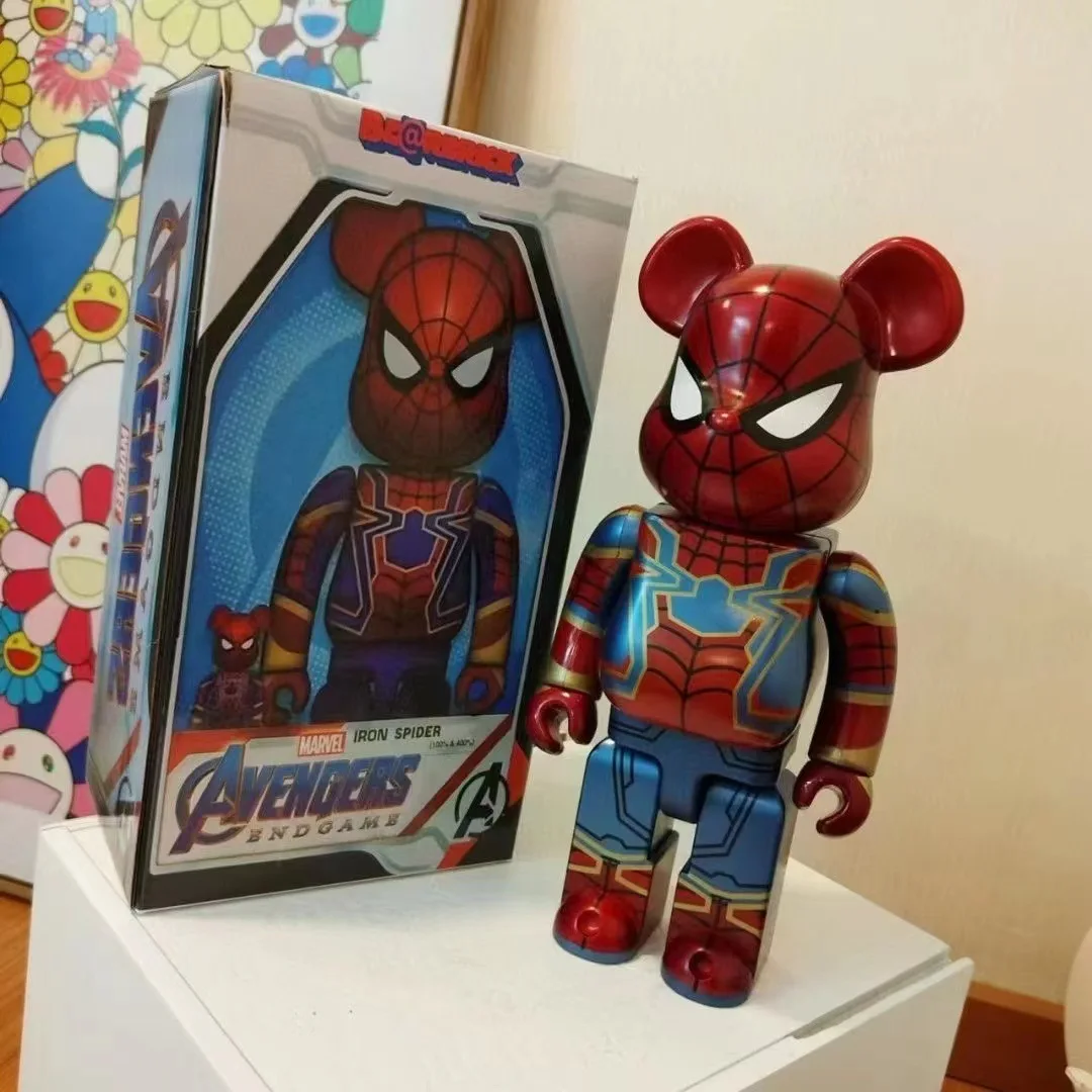 Wholesale Plating Iron Man Spider-Man Violent Bear Bearbrick