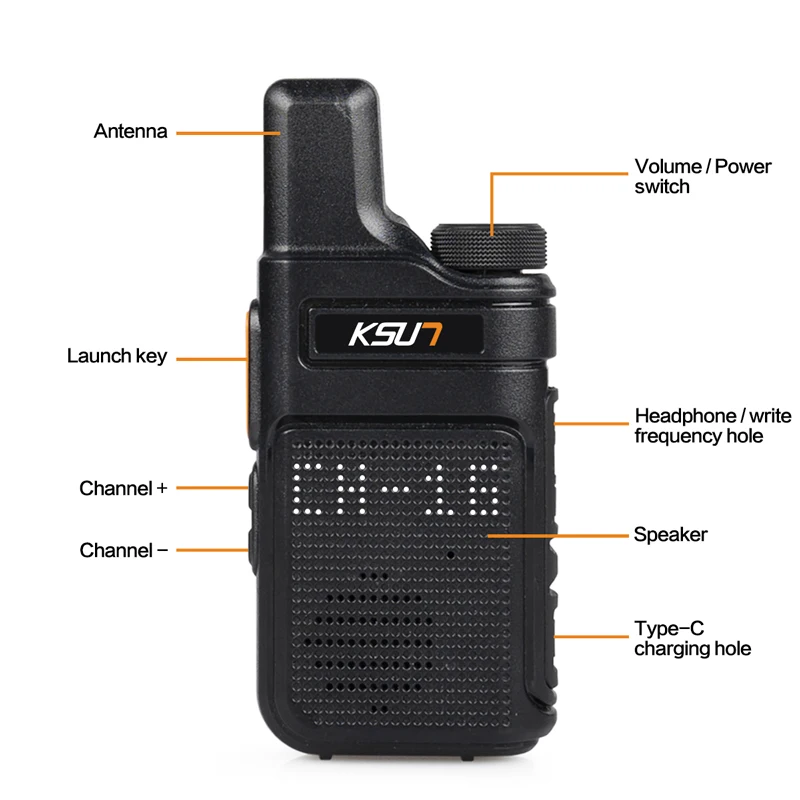 Buy Standard Quality China Wholesale Ksun Dual Ptt Pmr 446 Frs Pocket Small  Mini Analog Two Way Radio Tpye-c Fast Charge Woky Toky Intercom Wireless  Walkie Talkie $9.409 Direct from Factory at