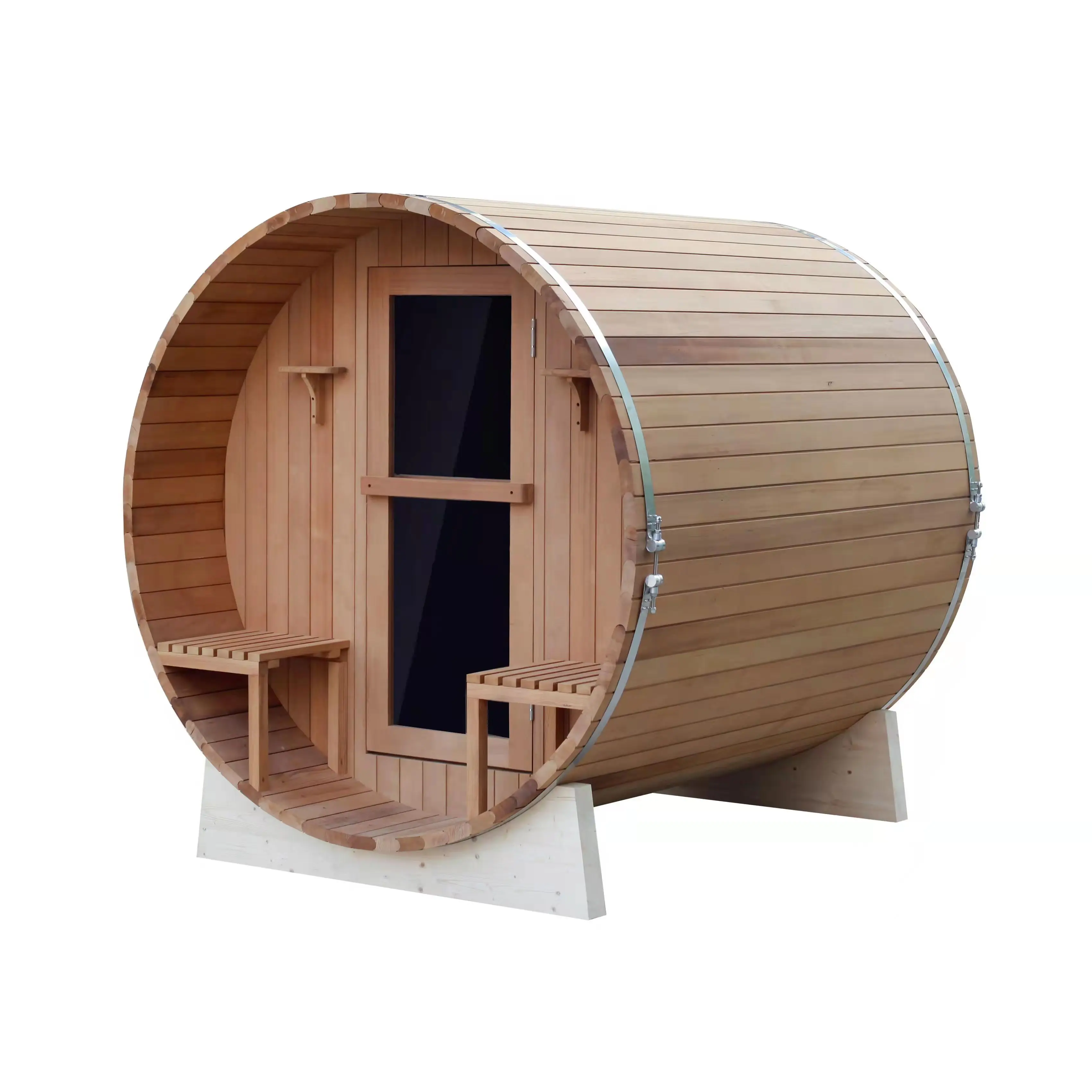 Outdoor Dry Sauna Room Wooden Personal Sauna Room Wonderful Multi-user ...