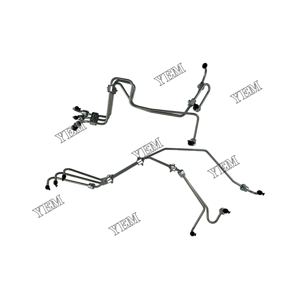 Engine Spare Parts Compatible Supplier Fuel Pipe For 6BT5.9 Excavator Tractor Forklift Spare Parts