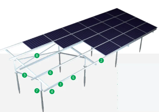 Industrial Commercial Usage Bifacial Solar Panel Ground Mounting Pv Rack Energy System With 15 Higher Power Generation Output Buy Solar Panel Mounting Bracket Solar Ground Mounting Structures Solar Energy System Product On Alibaba Com