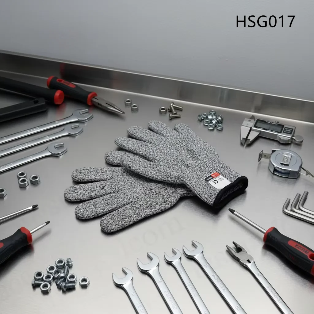HY,Operation Laceration Secure Fit 40cm Available Anti-cut Safety Gloves Demolition Work Anti-Laceration HPPE Work Gloves HSG017