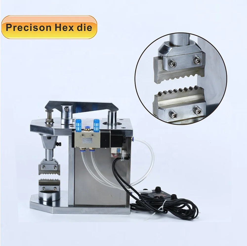 Shenzhen fiber pneumatic industrial crimping machine fiber  connector  cable automatic crimping machine