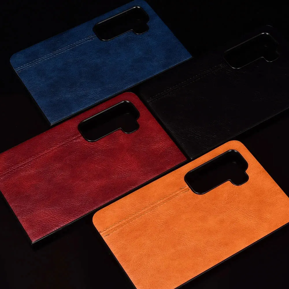 Shockproof Anti Fall Drop Proof Pu Leather Mobile Case With Card Holder Wallet Cover For Microsoft Surface Duo factory