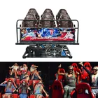 Indoor amusement park 6 seats 5D motion movies 7D cinema simulator 8D Movie cinema