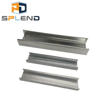 Faux beams Light steel keel profile furring channel ceiling grid main channel gypsum board Drywall Steel studs tracks