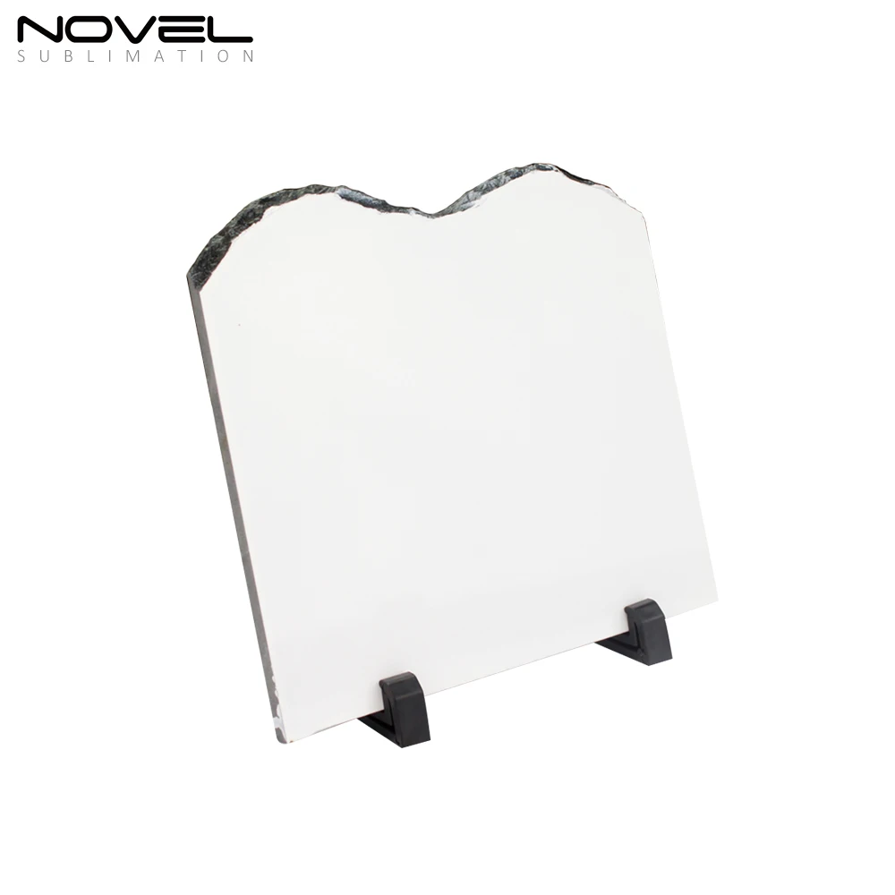 Sublimation Blank Lithograph Heat Press Slate Blanks Sheet Stone Photo Frame DIY for Desktop Souvenir Custom Design Work
