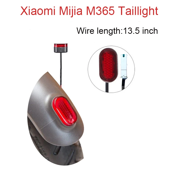 Superbsail HOT Sale Replacement Brake Rear Tail Light Rear Mudguard Hook For Xiaomi M365/Pro Electric Scooter Accessories factory