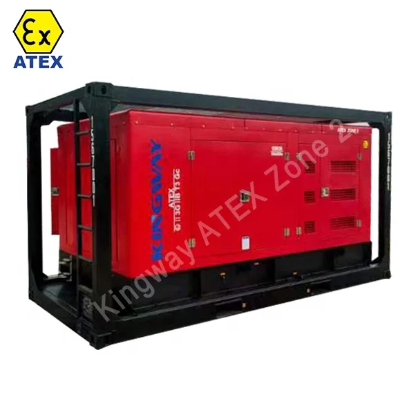 Diesel Genset Zone 2 IIB T3 Hazardous Area Use ATEX Standard Diesel Engine Generator Set Explosion Proof