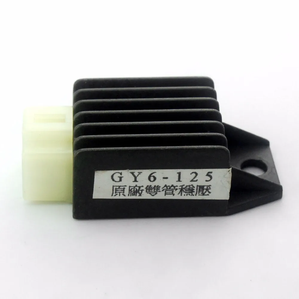 Мотоциклетный выпрямитель GY6-125Double стабилизации напряжения выпрямителя тока кремния мотоцикла п регулятор для