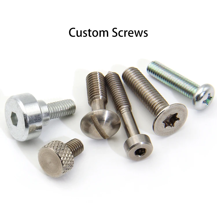 JeaSnn Wholesale Custom M2.5 M4 Flat Step Screw Buttons Stainless Steel Shoulder Bolts Precision Socket Shoulder Screws