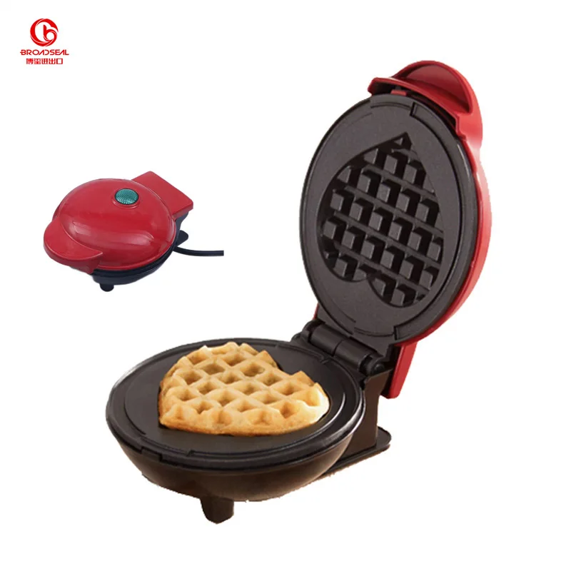 Mini Waffle Maker Machine Heart Shape Waffle Maker Waffle Machine Diy