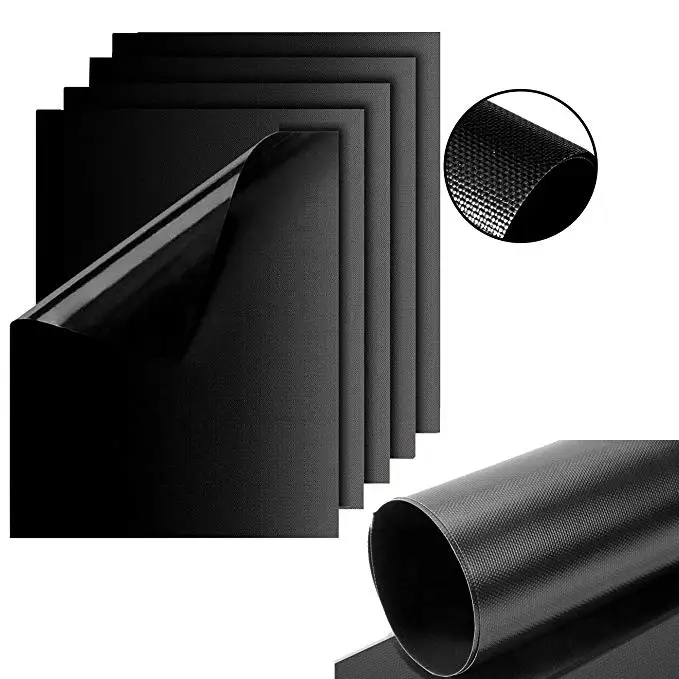 500 градусов Многоразовые легко чистить антипригарным коврики барбекю гриль Гриль мат PTFE противни протектор для