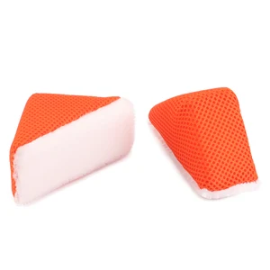 SPTA 1Pc Scrub Ninja Wedge Scrubber - For Leather, Vinyl and Plastic 5 in x 2.5 in x 2 in