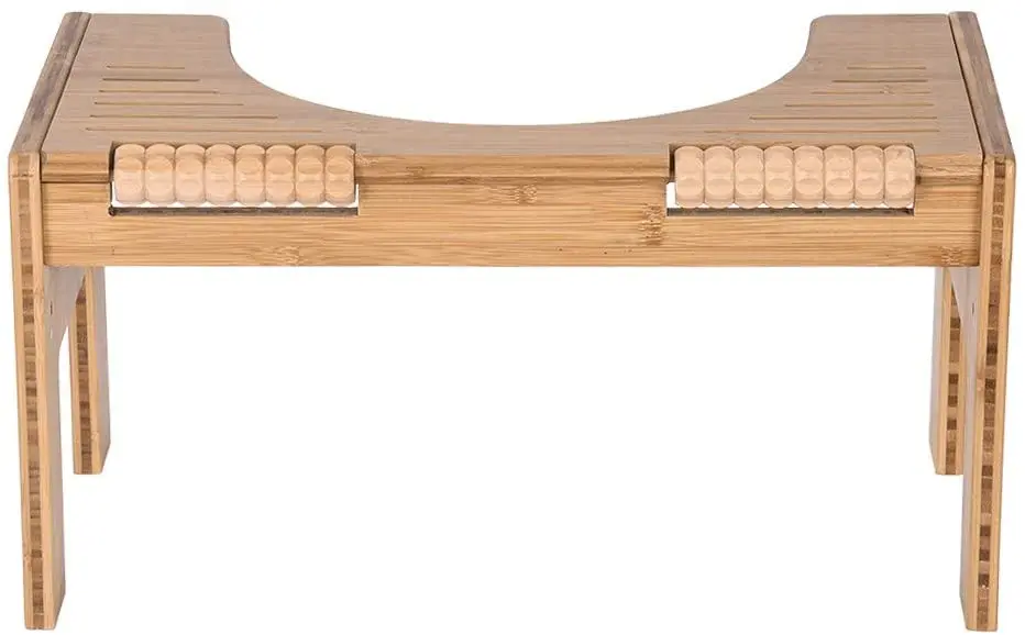 
 Регулируемый бамбуковый стул для унитаза Combohome  