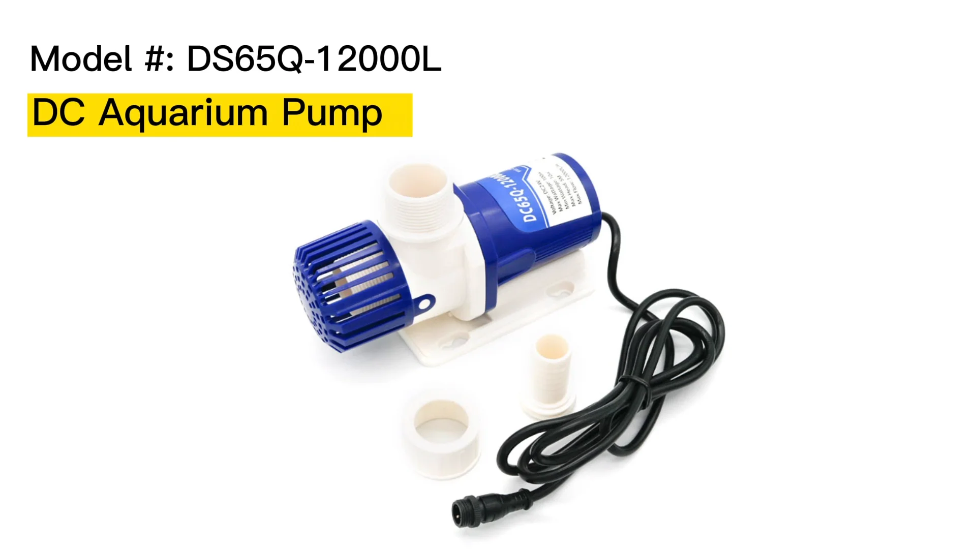 Ds65q 24v Bldc Frequency Submersible Wave Circulation Pump Aquarium
