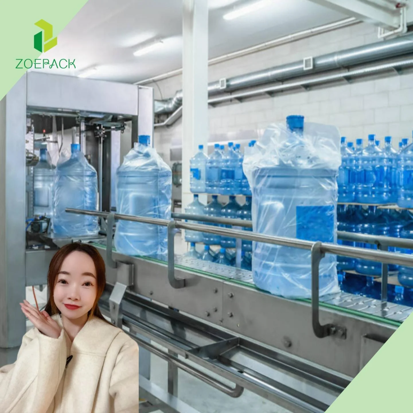 Automatic 3000BPH 5 Gallon Making Machine 18 19 20 Liter Water Bottle Filling Machine