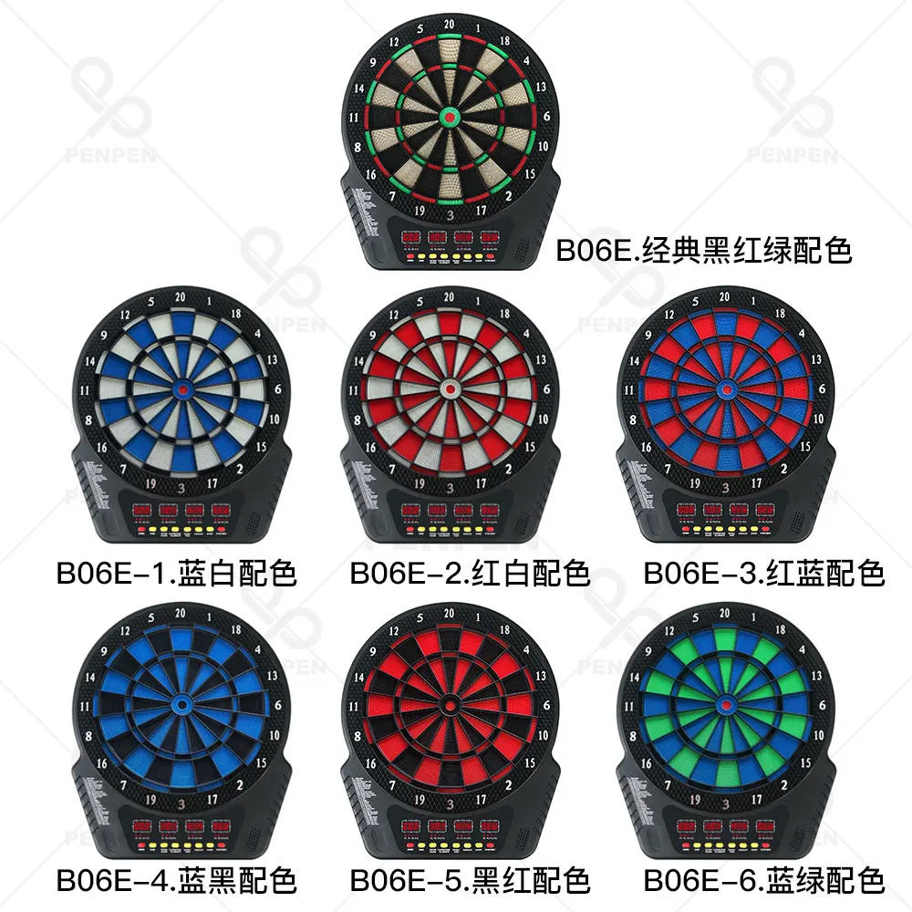 Penpen Electronic Dartboard With 27 Games & 6 Darts, Oem Accepted