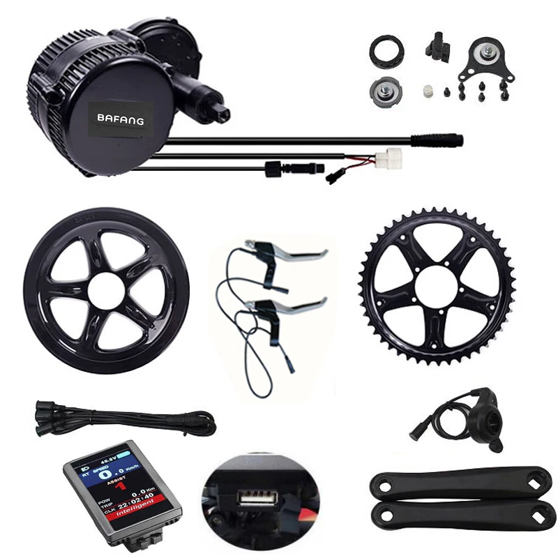 Bafang H700 H640 H620 kit moto électrique kit vélo motorisé kit moteur à  essence magnétique kit moteur moyeu arrière
