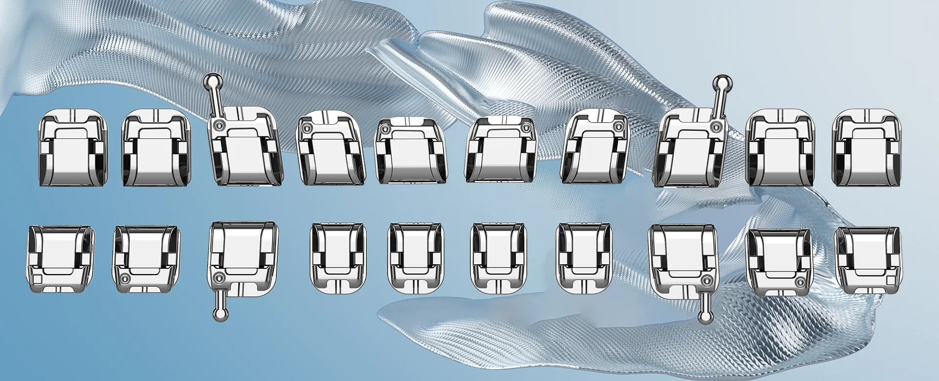 DentalSmile Bretelle Elastiche In Lattice Ambrato, 99,2 G, 5 - Foto 14