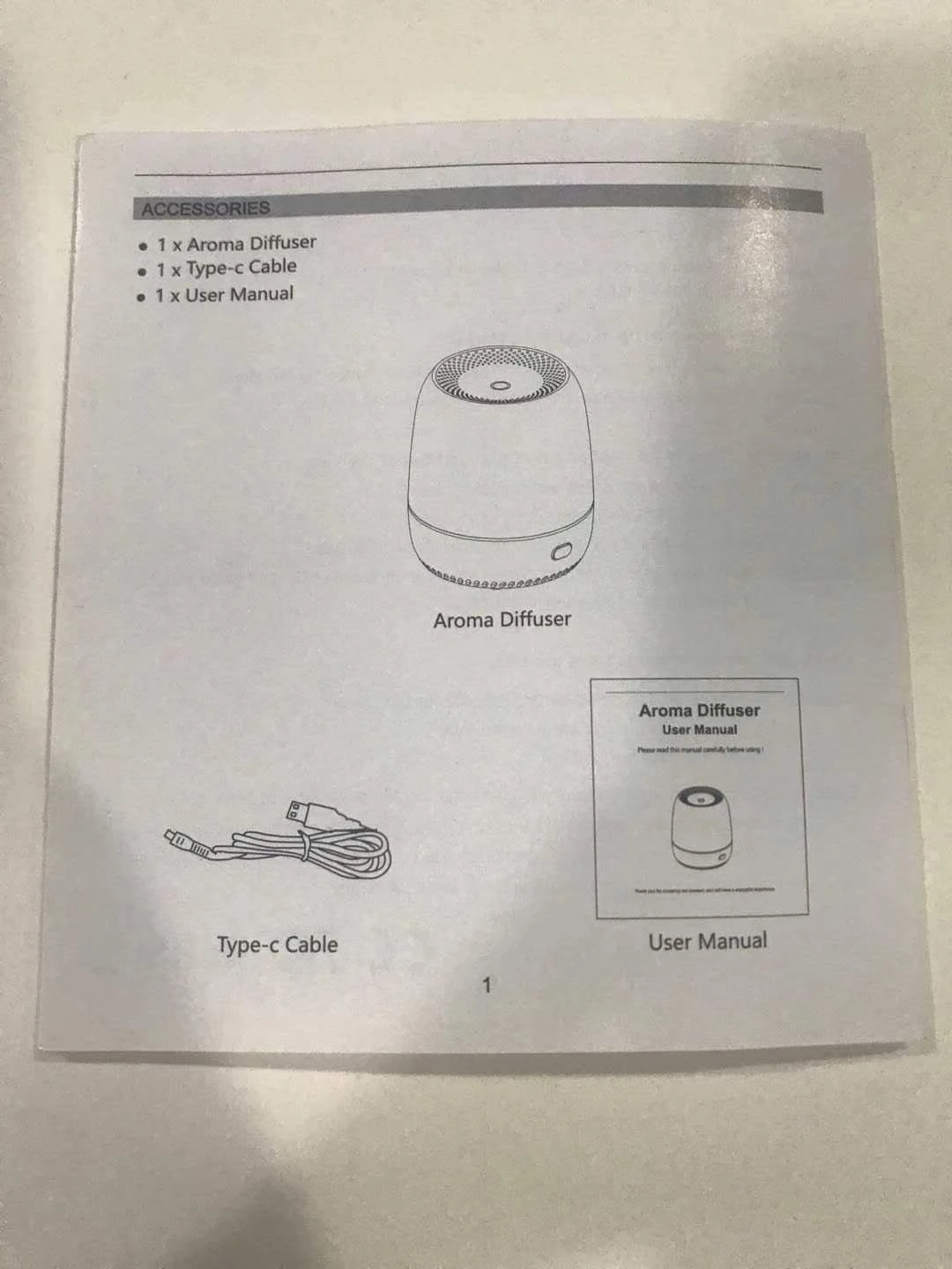 Amazon Hot Sale Usb-c Essential Oil Diffuser 100ml 7 Color Led Light ...