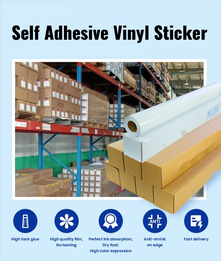 Wholesale Eco Solvent Glossy Matte White Clear Advertising Material Pvc ...
