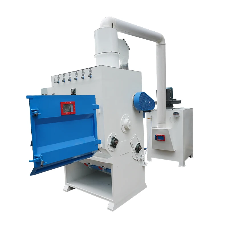 Tumble Rubber Belt Sandblast Machine Automatic Sand Blasting Machine