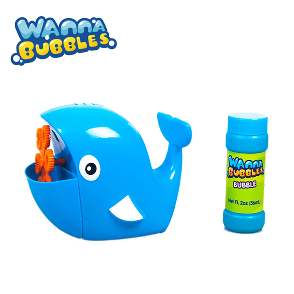 Summer Party Toy Cartoon Fish Whale Children Bubble Machine Bubble Maker -  Buy Bambini Bubble Maker Product on 