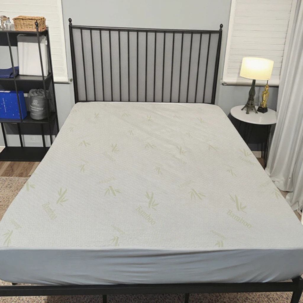 Лучшие продажи бамбуковых водонепроницаемых наматрасников и протекторов