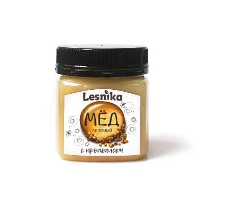 250 g Creamed linden honey with Propolis