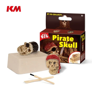 2020 kids toys sale educational toys for kids learning pirate treasure dig kit excavation kit toys hobbies kids