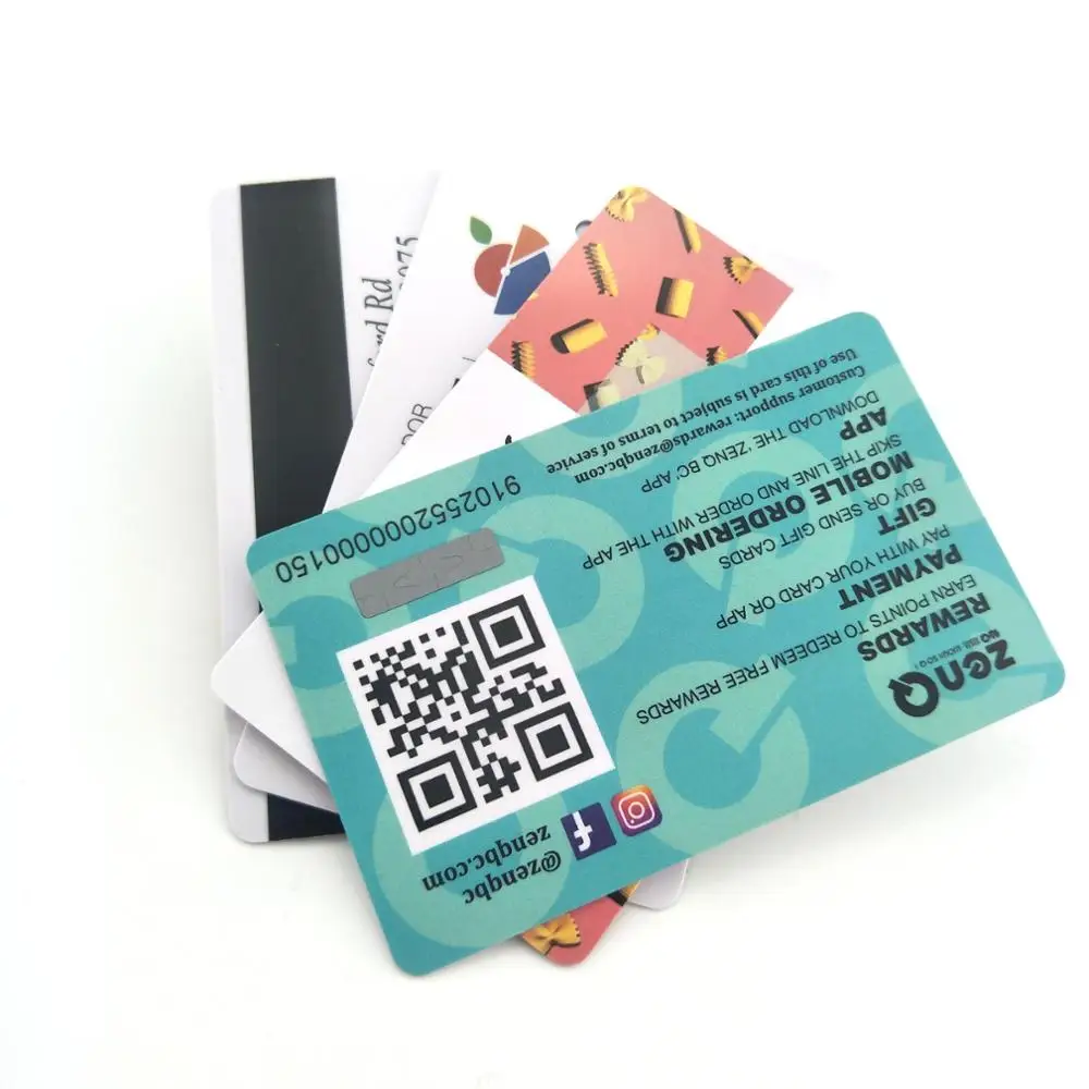 Factory Price PVC Gift Cards Custom Printable Qrcode VIP Card Scratch off Membership Promotion NFC Card