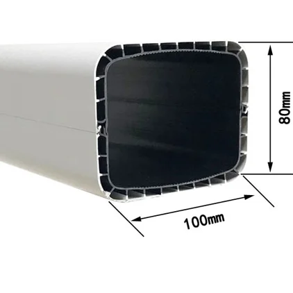 Agriculture Channel NFT Growing Hydroponic System Plastic Pipes and Tubes