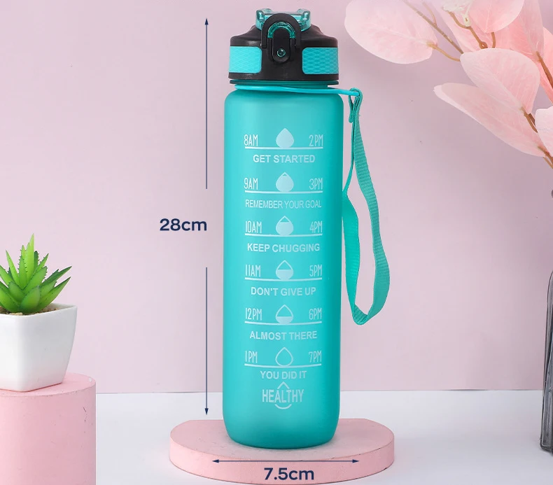 Wholesale 32oz Colorful Portable 1000ml Leak Proof Drinking Plastic Sport Water Bottle Buy