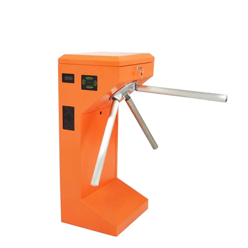 Factory Direct Price Coin Acceptor Access Control Tripod Gate 304 Stainless Steel Half Height Vertical Tripod Turnstile