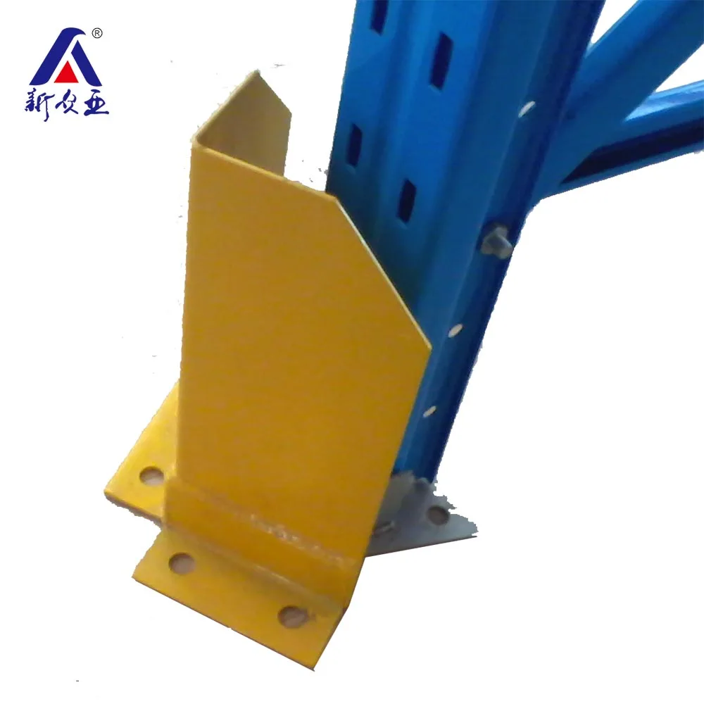 China Manufacturer Industrial H300mm Steel Pallet Racking Protectors Metal Column Guard Upright Frame Protector