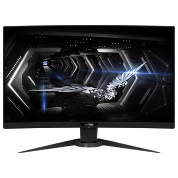 AORUS CV27Q 湾曲モニター 2560x1440 27インチ ゲーミング GIGABYTE AORUS 27 Inch 165Hz 1440p Gaming Monitor with HDR