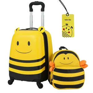 Luggage Sets 3 Piece ABS+PC Hardshell Carry on Suitcase Silent Universal Wheels Suitcase with Spinner Wheels