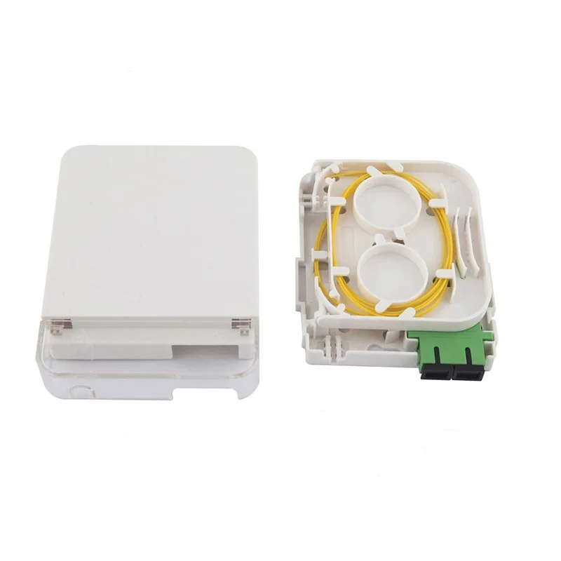 1 2 4 Core Ftth Fiber Optic Terminal Box SC APC Adapter 0.9mm LSZH SC ...