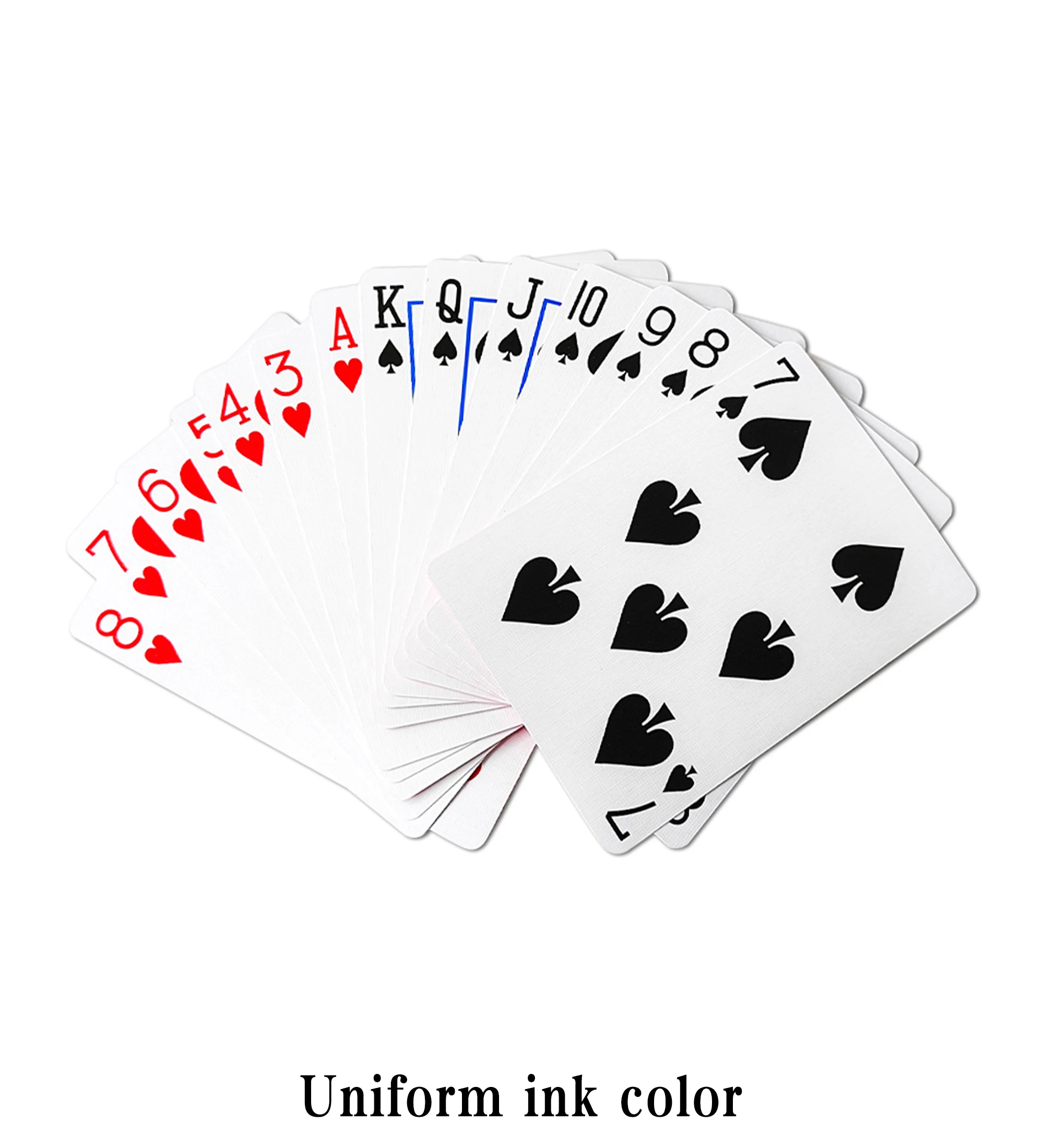 Custom Printing Logo Pattern Paper Card Game Entertainment Poker Set Playing Card With Box manufacture