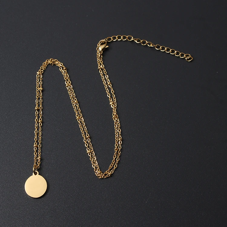 Plain Gold Necklace